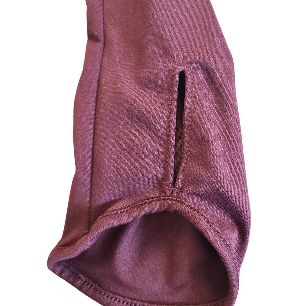 Columbia Women's Omni-Wick Long Sleeve Shirt Size XL Maroon Top - Picture 6 of 10